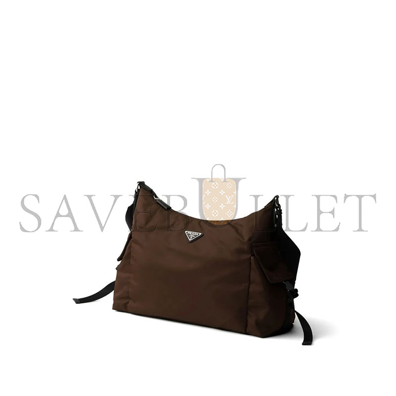 PRADA EXPLORE RE-NYLON LEATHER HANDBAG 2VH204 (43*29.5*15cm)